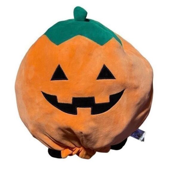 Squishmallow flip a mallow Halloween cat and pumpkin, plush 12 inches - Picture 1 of 3